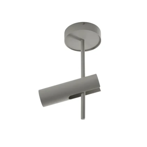 SIGMA Downlight Leda 1, taupe, 1 lyskilde, stål, GU10, høyde 34 cm Hot