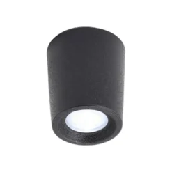 Fumagalli Downlight Livia Ø 6 cm svart/frostet kunstharpiks G9 4 000K| Taklamper Utendørs