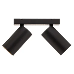 Nowodvorski Lighting Downlight Mono II svart/innvendig gull 2 lyskilder New