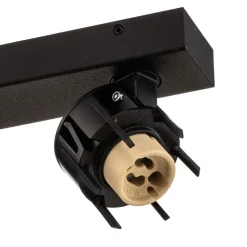 Nowodvorski Lighting Downlight Mono II svart/innvendig gull 2 lyskilder New