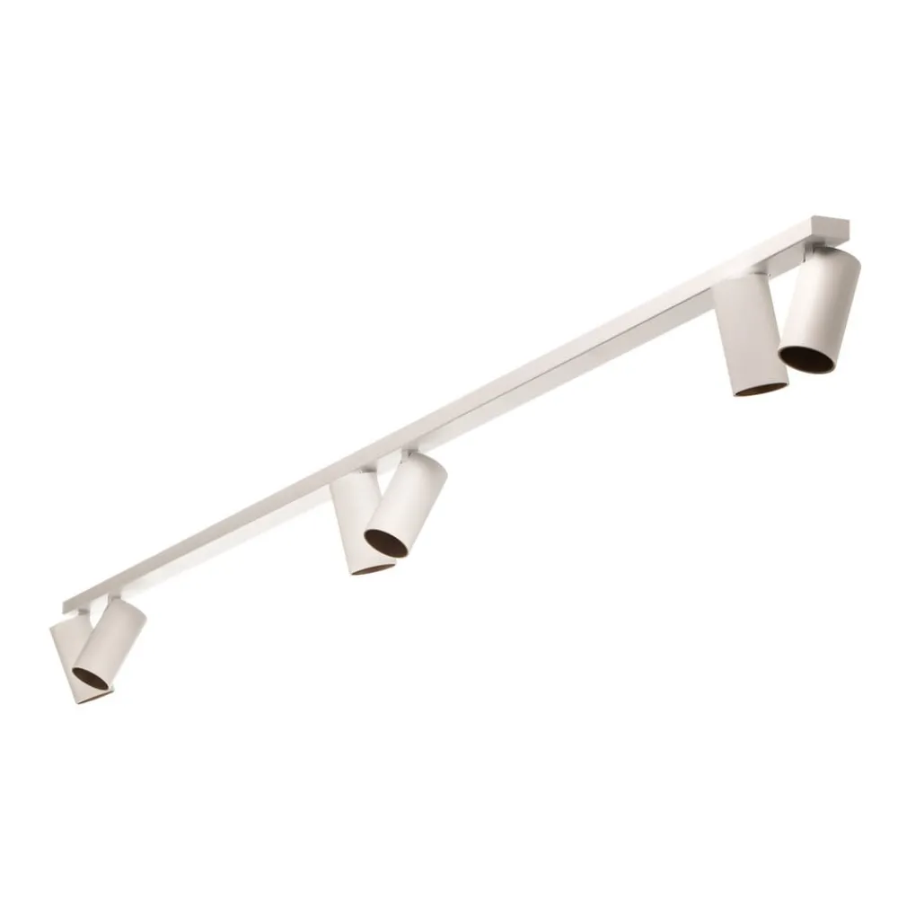 Nowodvorski Lighting Downlight Mono VI hvit/gull, 6 lyskilder| Spotter I Tak