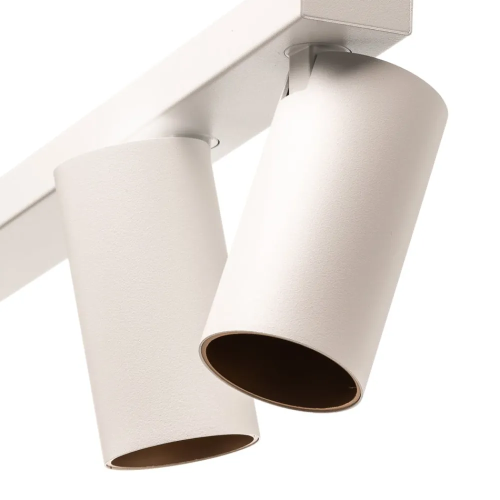 Nowodvorski Lighting Downlight Mono VI hvit/gull, 6 lyskilder| Spotter I Tak