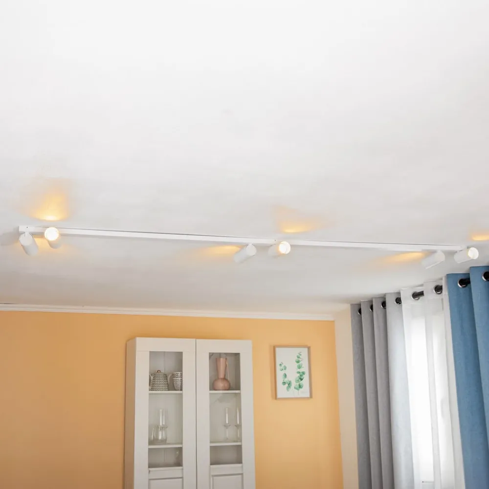 Nowodvorski Lighting Downlight Mono VI i hvit, 6 lyskilder| Spotter I Tak