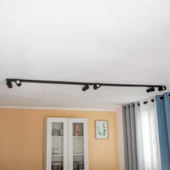 Nowodvorski Lighting Downlight Mono VI i svart, 6 lyskilder Outlet