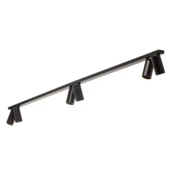 Nowodvorski Lighting Downlight Mono VI, svart/gull, 6 lyskilder| Spotter I Tak