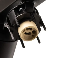 Nowodvorski Lighting Downlight Mono VI, svart/gull, 6 lyskilder| Spotter I Tak