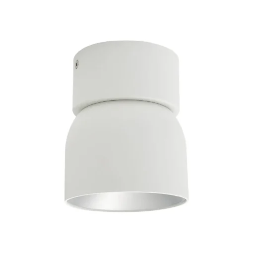 Nordlux Downlight Pitcher, GU10, enflammig, metall, hvit| Spotter I Tak