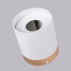 SOLLUX LIGHTING Downlight Rif, hvit, Ø 12 cm, tre, aluminium| Spotter I Tak