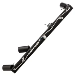 SOLLUX LIGHTING Downlight Round i svart, 4 lyskilder lineære| Spotter I Tak