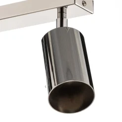 SOLLUX LIGHTING Downlight Round, krom, 3 lyskilder lineær| Spotter I Tak