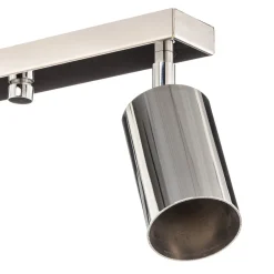 SOLLUX LIGHTING Downlight Round, krom, 4 lyskilder lineære Sale