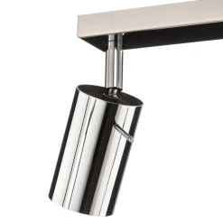 SOLLUX LIGHTING Downlight Round, krom, 4 lyskilder lineære Sale