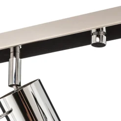 SOLLUX LIGHTING Downlight Round, krom, 4 lyskilder lineære Sale