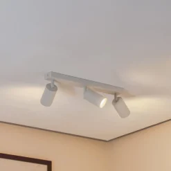 Argon Downlight Sado, hvit, stål, justerbar, 3 lyskilder lang| Spotter I Tak