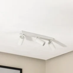 Argon Downlight Sado, hvit, stål, justerbar, 3 lyskilder lang| Spotter I Tak