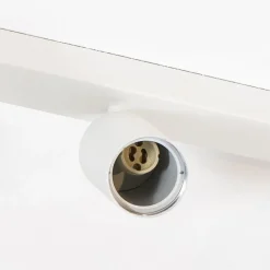Argon Downlight Sado, hvit, stål, justerbar, 3 lyskilder lang| Spotter I Tak