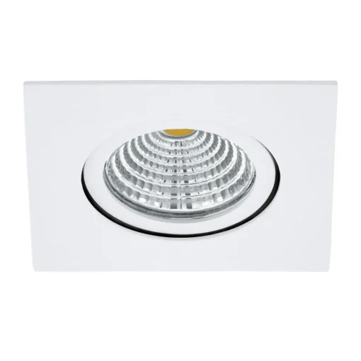 EGLO Downlight Saliceto kantet dreibar 2 700 K hvit| Downlights