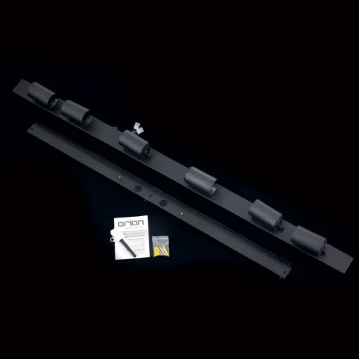 ORION Downlight Sean 6 lyskilder, svart New