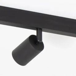 TK Lighting Downlight Top, svart, 83 cm, 4 lyskilder, metall, GU10| Spotter I Tak