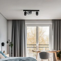SIGMA Downlight Zoom, 3 lyskilder, svart| Spotter I Tak