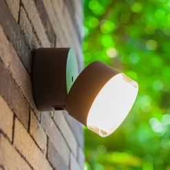 LUTEC connect Dropsi utendørs LED-vegglampe, RGBW, smart| Smarthus Utebelysning