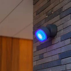 LUTEC connect Dropsi utendørs LED-vegglampe, RGBW, smart| Smarthus Utebelysning