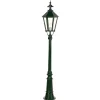 K.S. Verlichting Dublin stolpelampe i trykkstøpt aluminium, svart New
