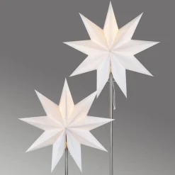 Markslöjd Duva bordlampe papirstjerne med to stjerner| Julebelysning