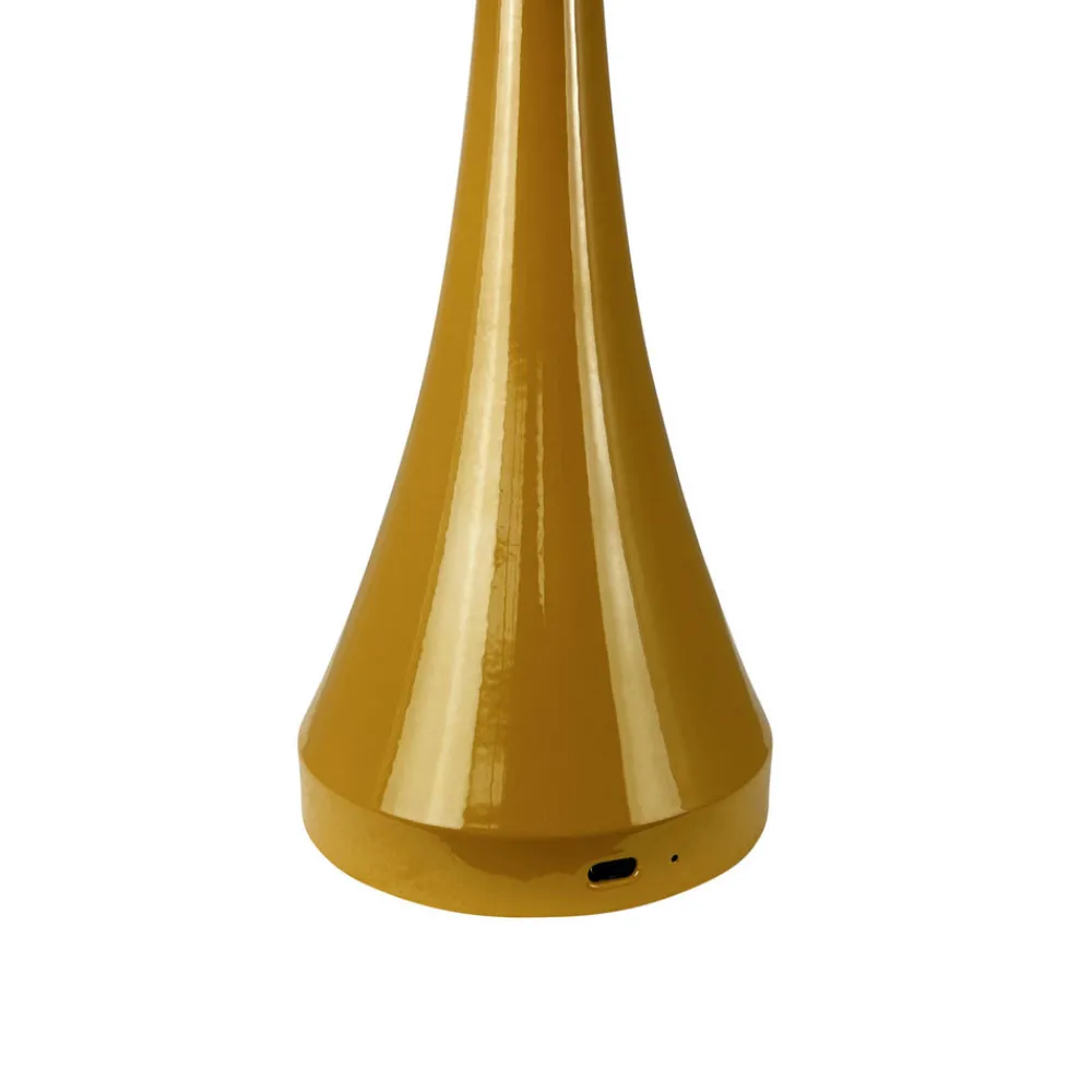 Dyberg Larsen LED-bordlampe Vienna, karri, høyde 28 cm Sale