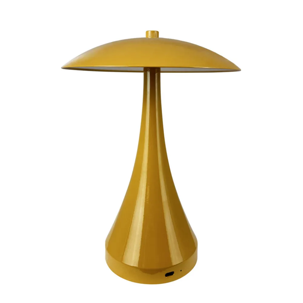 Dyberg Larsen LED-bordlampe Vienna, karri, høyde 28 cm Sale