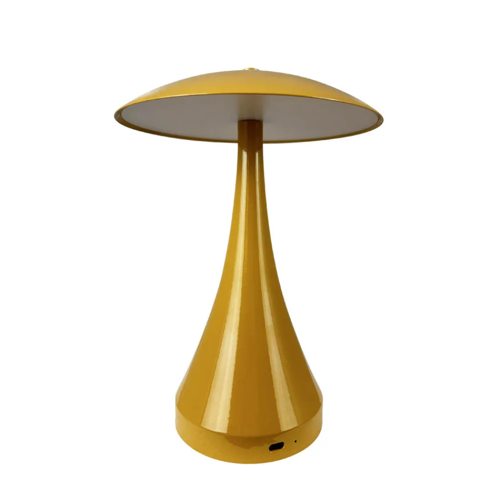 Dyberg Larsen LED-bordlampe Vienna, karri, høyde 28 cm Sale