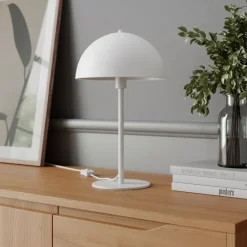 Dyberg Larsen Stockholm bordlampe E14, 43 cm hvit| Bordlamper