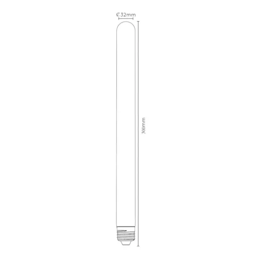 Lucide E27 rør LED-pære T32 5W 2 200 K dimbar 30cm| E27 Pærer|Dimbar Led-Pære