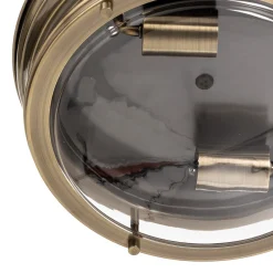 Searchlight Edinburgh taklampe i antikkmessing Outlet