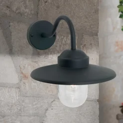 ORION Edward utendørs vegglampe i vintage-stil, antrasitt Clearance