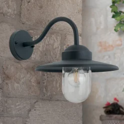 ORION Edward utendørs vegglampe i vintage-stil, antrasitt Clearance