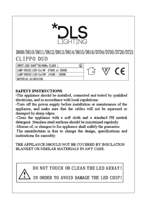 Egger Licht EGG DLS LED-spot Clippo Duo hvit/hvit DALI DTW 2 lyskilder| Butikkbelysning