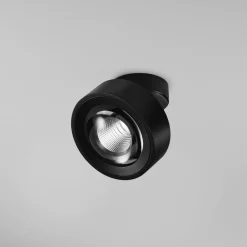 Egger Licht EGG DLS LED-spot Clippo Optic, svart/svart, Ø12cm, DTW| Butikkbelysning