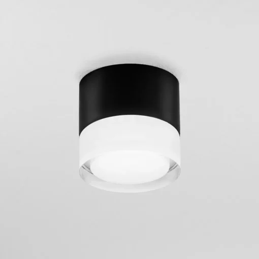 Egger Licht EGG DLS Phoenix utendørs taklampe 3000 K svart Ø 9 cm aluminium Online