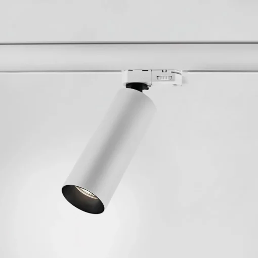 Egger Licht EGG DLS Reed S skinnespotlight, dimbar til varm, hvit, 15°, hvit Outlet