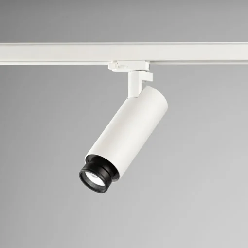 Egger Licht EGG DLS track spot Kelly, 15 - 90°, 3 000K, hvit| Skinnesystem