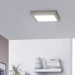 EGLO connect Fueva-C taklampe 22,5 cm nikkel Outlet