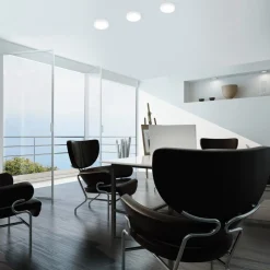 EGLO connect Fueva-C taklampe rund 22,5 cm hvit| Smarthus Belysning