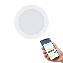 EGLO connect Fueva-Z innfelte armaturer 16,5 cm, hvit| Smarthus Belysning|Spotter I Tak