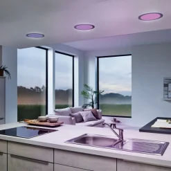 EGLO connect Fueva-Z innf.lampe 21,6 cm nikkel Outlet