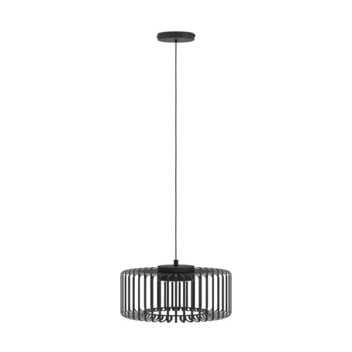 EGLO connect LED-hengelampe Ginestrone-Z, 1 lyskilde, svart Discount