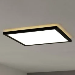 EGLO connect LED-taklampe Rovito-Z, svart, 39 x 39 cm| Smarthus Belysning