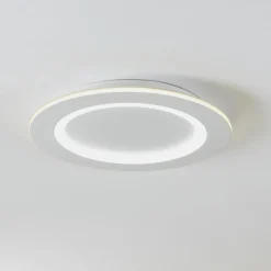 EGLO connect LED-taklampe Padrogiano-Z, Ø 45 cm, hvit| Smarthus Belysning