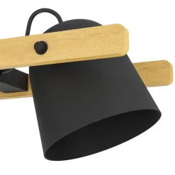 EGLO connect LED-taklampe Hornwood-Z, 4 lyskilder, svart New