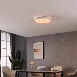 EGLO connect Montemorelos-Z, RGBW, hvit, Ø42cm| Smarthus Belysning